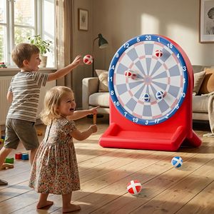 Summer Trend <b>Inflatable</b> Dart Board Water Games Kids Pool Toys Swimming Pool <b>Floats</b> Backyard Outdoor Fun Birthday Party Gift Boys - Product Image 3