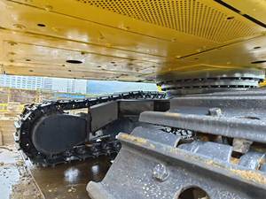 Excavatrice sur pneus Komatsu PC450-8R d'occasion, 24,5 tonnes, modèle 2016, moteur Yunnei, origine Japon, Jennifer Kaixiao Machinery - Product Image 3