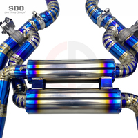 Échappement arrière SDO Titanium Valvetronic pour BMW M2 G87 3.0T 2023+ Silencieux de performance avec soupape électronique et embouts en carbone