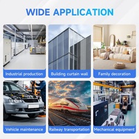 Assortiment de vis autoperceuses en bois de 221 pièces, galvanisées, durables, pour travaux de construction et de décoration