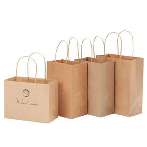 Bolsas de Papel Kraft con Fondo Cuadrado e Impresión Offset, Autoportantes para un Empaquetado Conveniente - Product Image 2