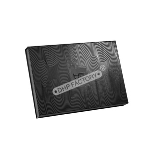 Custom Black Specialty Paper Book Shape Rigid Gift Box Spot UV Luxury Magnetic Packaging for Premium Products - Product Image 1