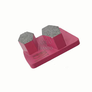 Schnell wechsel Redi Lock Diamant schleif schuhe Schleif mittel zum Schleifen von Beton böden - Product Image 4