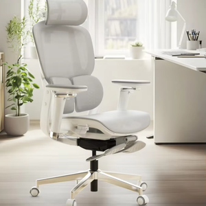 Chaise de <span class=keywords><strong>bureau</strong></span> ergonomique de luxe à dossier haut avec support lombaire réglable en gros réglable d'usine de conception d'ascenseur moderne - Product Image 1