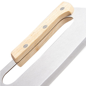 Cortador de <span class=keywords><strong>Pizza</strong></span> de Acero Inoxidable de Alta Resistencia, Cuchillo Semicircular para <span class=keywords><strong>Pizza</strong></span>, Herramienta para Hornear, Agitador de <span class=keywords><strong>Pizza</strong></span> - Product Image 5