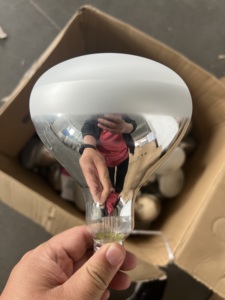 Bombilla LED de Filamento R125 Esmerilada de Primera Calidad, 8W, <span class=keywords><strong>E27</strong></span>, 220V, Blanco Cálido <span class=keywords><strong>6000K</strong></span>, para Oficina e Iluminación Decorativa - Product Image 2