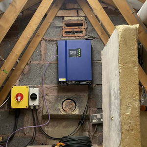 3kw 3.2kw 5kw 5.5kw 5000วัตต์เพียวไซน์เวฟอินเวอร์เตอร์พลังงานแสงอาทิตย์ไฮบริดปิดตารางที่มี WIFi ชุดสามารถทำงานได้โดยไม่ต้องแบตเตอรี่ที่มี RS485 - Product Image 3