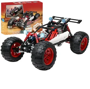 Stuurpen Afstandsbediening Auto Moc Bouwstenen Speelgoed Rc Race Car Kit Bouw Sets Monster Truck Voor Jongens