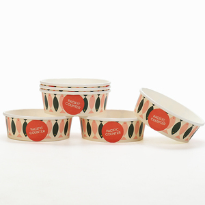 Tazón de Papel Kraft Biodegradable Desechable para Ensaladas y Comida Caliente con Tapa - Product Image 2