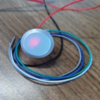 Lector de Tarjetas de Identificación Integrado en un Mini Sistema de Control de Acceso, Cabezal de Lectura Impermeable Wiegand 26, Ibutton RFID 125kHz ISO 11784