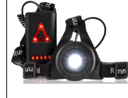 High Quality Running Accessories Waterproof Night Safety Red Warning <strong>Chest</strong> Running <strong>Lights</strong> for <strong>Runners</strong> Sport LED - Product Image 5
