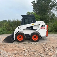 Geeignet für S160 Mini-Kompaktlader mit starkem, multifunktionalem Kubota-Motor, inklusive Kernkomponenten.