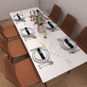 Losa de Piedra Sinterizada con Textura Dorada Clásica de Piel de Pez, Pulida, para Cubierta de Mesa, Piedra Sinterizada para Decoración de Paredes de TV y Hogar - Product Image 3