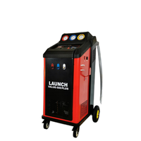 Máquina de Servicio de Aire Acondicionado LAUNCH Value 500 Plus para R134a/R1234yf con Funciones de Limpieza, Recuperación y Reciclaje, AC 220-240V 10~50C