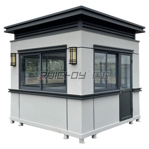 Kiosque de sécurité mobile extérieur Ruichoy en alliage d'aluminium, pavillon imperméable pour décoration extérieure - Product Image 4