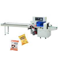 Machine d'emballage automatique de coussins à haute vitesse et haute efficacité pour l'industrie alimentaire, pour l'emballage de sacs avec contrôle PLC