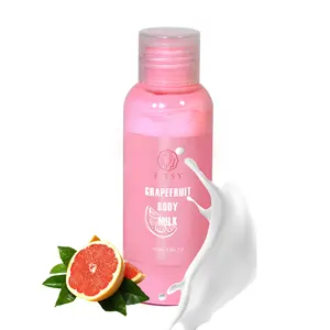 自有品牌每日保湿葡萄柚身体乳液，适用于所有皮肤，含透明质酸身体乳液霜