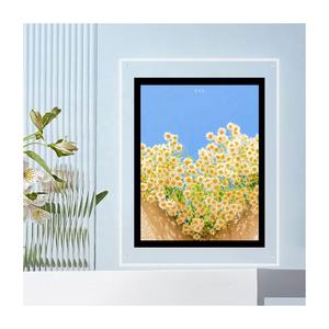 Fenêtre double face de taille A3 Cadre de signe d'affichage à LED véritable Cadres de photo en aluminium pour l'<span class=keywords><strong>immobilier</strong></span> Fenêtre de lumière de cristal Image LED - Product Image 5