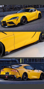 Kit de carrocería de fibra de carbono para faldas laterales para <span class=keywords><strong>Toyota</strong></span> <span class=keywords><strong>Supra</strong></span> A90 A91 MK5 A91 GR Sideskirt bodykit - Product Image 6