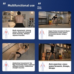 Dây chiến đấu không dây Chuyên nghiệp cho tập thể dục tại nhà đào tạo cơ bắp và tăng cường sức mạnh thể chất dây thừng chiến đấu lớn - Product Image 4