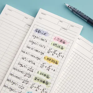 2023 Novidades Impressão personalizada Schrijven Note Pad Logotipo personalizado Te Doen Lijst Planner Notepad