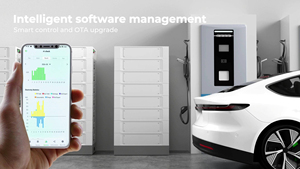 Solar Lithium Battery Storage System with Fast Plug-in Stackable Design - Product Image 4