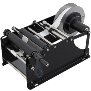 LK-SYTB10 chai rượu vang nhỏ máy đóng gói của nhãn hiệu máy dán nhãn chai tròn tự dính băng máy dán nhãn - Product Image 3