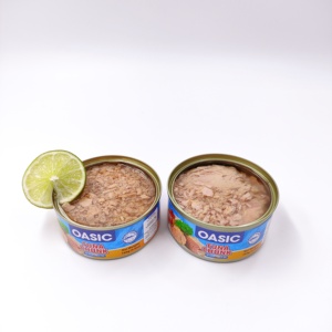 <span class=keywords><strong>Thon</strong></span> en conserve en morceaux dans l'huile de tournesol, goût frais <span class=keywords><strong>naturel</strong></span>, 140g, OEM - Product Image 6