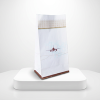 Sac en papier anti-vomissement imperméable pour compagnies aériennes, prix usine, moins cher, pour le mal des transports