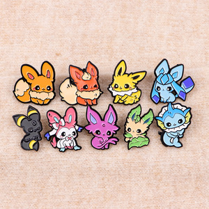 Meilleur populaire <span class=keywords><strong>Pokemon</strong></span> métal artisanat dessin animé galvanoplastie broche Badge étudiant sac à dos broche mignon pendentif broche émail broche - Product Image 1