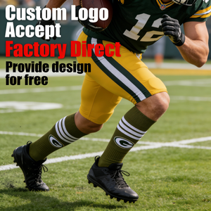 Chaussettes antidérapantes pour le rugby, équipement d'entraînement d'équipe, couleurs d'équipe personnalisées, poignées en silicone, résistantes à l'usure, anti-ampoules - Product Image 2