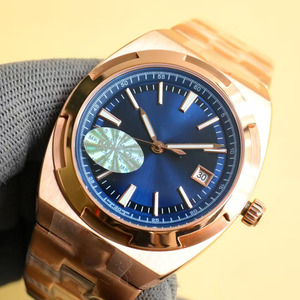4500 Top Luxury Rose Gold Stainless Steel <b>Case</b> Royal Blue Dial Date Multifunctional Automatic Mechanical <b>Watch</b> - Product Image 4