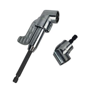 1/4 \ "Drive 105 ° Extensión de acero multifunción Destornillador eléctrico Taladro <span class=keywords><strong>Cambio</strong></span> rápido Broca magnética Soporte de ángulo Accesorios - Product Image 1