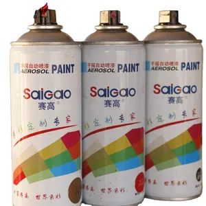 Nhà máy OEM chất lượng phun sơn đa màu sắc khô nhanh tốc độ phun cao Acrylic Aerosol phun sơn