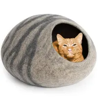 아마존 Hotsale 펠트 현대 고양이 개 작은 동물 애완 동물 집 침대 Condo
