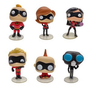 363 Mr. Incredible 364 Elastigirl 365 Violet 366 Dash 367 Jack-Jack 369 Screenslaver Vinyl Hình Búp Bê Mô Hình Đồ Chơi - Product Image 1