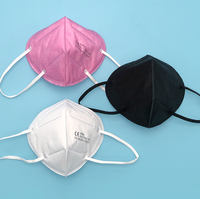 Masque facial personnalisé Ffp2 Kn95 standard CE anti-poussière EN 149 Masques jetables certifiés Kn95 pour adultes