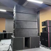 Système de sonorisation professionnel complet WPL 12 pouces, enceintes line array trois voies, passives et actives, pour discothèque