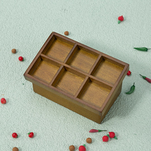 1:12 Mini escala DIY miniatura puesto de frutas y verduras modelo de madera accesorios para casa de muñecas supermercado escena simulación - Product Image 5