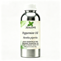 Huile essentielle de menthe poivrée 100% pure, naturelle et biologique, rafraîchissante et apaisante pour diffuseur d'aromathérapie et soins quotidiens