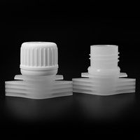 Capuchon de bec en plastique 8.2mm 9.6mm 12mm 16mm Portable Durable PE Non Spill Stand up Bag Caps pour Stand up Pouch