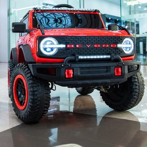 高品质电动玩具车，四轮驱动越野车，配备遥控器，由12V电池供电 - Product Image 4