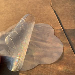 Décalcomanies de fenêtre 3D prisme arc-en-ciel personnalisées <span class=keywords><strong>Anti</strong></span> <span class=keywords><strong>Collision</strong></span> et Bird Strike ne colle pas autocollants décoratifs <span class=keywords><strong>pour</strong></span> fenêtre - Product Image 4