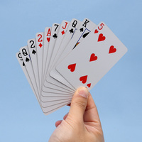 Carte à jouer personnalisée fabriquée en usine en Chine pour l'utilisation du jeu Conception imprimée Carte de poker personnalisable Carte à jouer usine