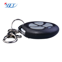 Transmisor de Fabricación 433mhz, Control Remoto Inalámbrico de 4 Botones, Aprendizaje de Código, Duplicador de Código, Interruptor Inteligente para Hogar y Garaje YET1020