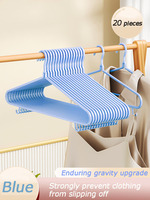 I KNOW Cintre Minimaliste pour Vêtements, Procédé de Trempage en Poudre, Conception Antidérapante, Construction Durable en PP et Fer, 21x43cm pour Sacs