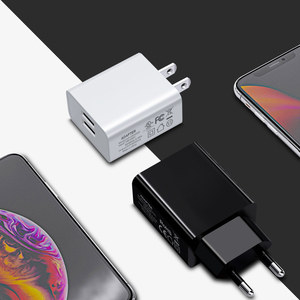 Productos más vendidos <span class=keywords><strong>2023</strong></span> Qc 3,0 Cargador de pared USB dual Rápido para <span class=keywords><strong>Samsung</strong></span> Iphone 12 Pro Cargador de teléfono móvil 18W 20W Adaptador 1a - Product Image 4