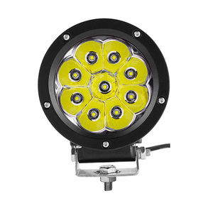 R10 <span class=keywords><strong>Auto</strong></span> 4x4 12-24V Accessoires de voiture 45W Feux de route 5 pouces LED Spot rond Camion Tout-terrain Phare pour Jeep Wrangler - Product Image 2
