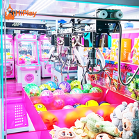 Mini machine à griffes commerciale à monnayeur, machine à prix d'arcade pour jouets en capsule, cadeaux et peluches