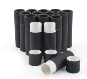 Ready to Ship Custom Biodegradable Paper Paperboard Chapstick <strong>Lip</strong> Gloss <strong>Balm</strong> Containers Tubes - Product Image 2